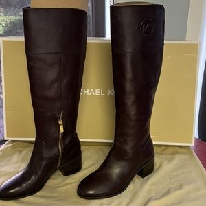 Michael Kors Dark Brown Riding boots US size 8